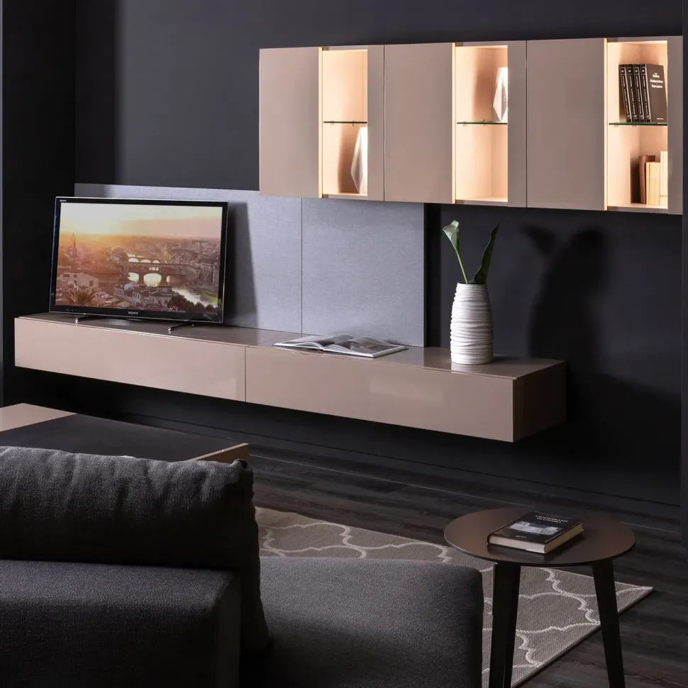 Parete attrezzata plan 27 outlet di Diotti.com in OFFERTA OUTLET