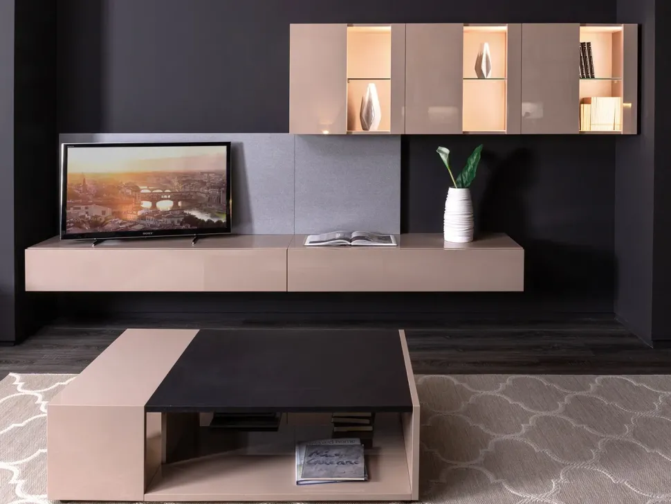 Parete attrezzata plan 27 outlet di Diotti.com in OFFERTA OUTLET