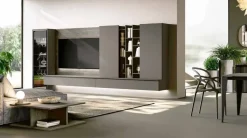 Parete attrezzata Qmc002 Imab in stile moderna a prezzo ribassato