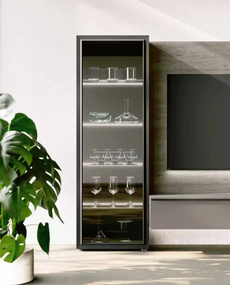 Parete attrezzata Qmc002 Imab in stile moderna a prezzo ribassato