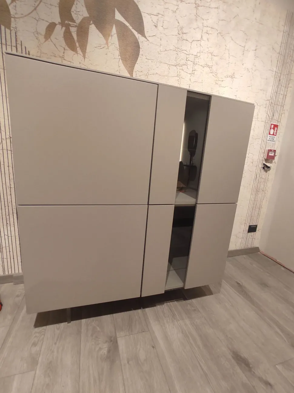 Parete attrezzata Quadrotto di Presotto scontata del 35%