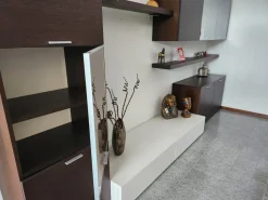 Parete attrezzata S335 Napol in stile moderna a prezzo ribassato