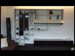 Parete attrezzata Sangiacomo Logo lampo PREZZI OUTLET