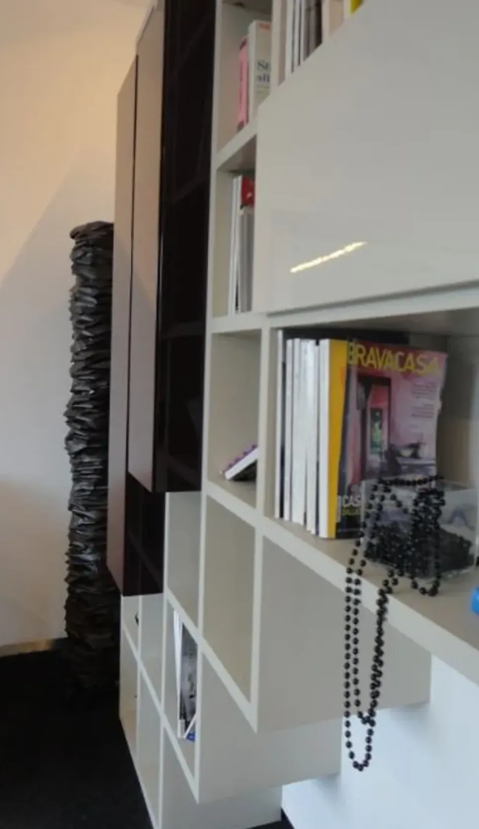 Parete attrezzata Sangiacomo Logo lampo PREZZI OUTLET