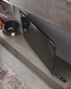 Parete attrezzata Seta Maronese acf in stile moderno a prezzo ribassato