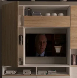 Parete attrezzata Silver comp. 6 Collezione esclusiva in stile moderno a prezzo scontato