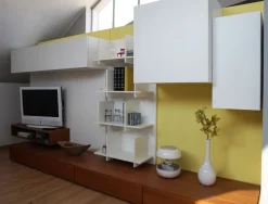 Parete attrezzata Soggiorno presotto mod. modus  Presotto in stile moderna a prezzo scontato