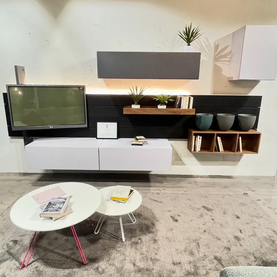 Parete attrezzata Sorvolo system di Fimar scontata del 68%