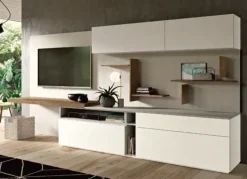 Parete attrezzata Start 02 Collezione esclusiva in stile moderno a prezzo scontato