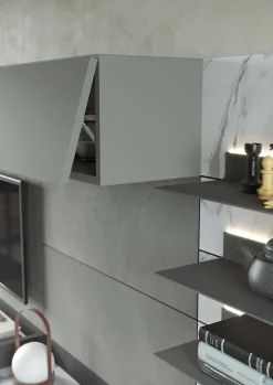 Parete attrezzata Story 4 di Astor mobili scontata del 35%