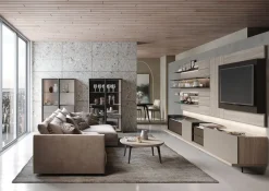 Parete attrezzata Story 2 della firma Astor mobili con un ribasso esclusivo