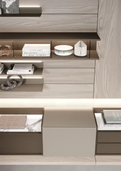 Parete attrezzata Story 2 della firma Astor mobili con un ribasso esclusivo