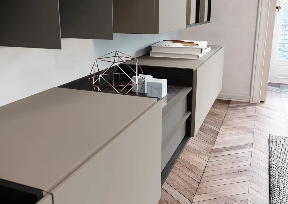 Parete attrezzata Story 1 di Astor mobili in OFFERTA OUTLET