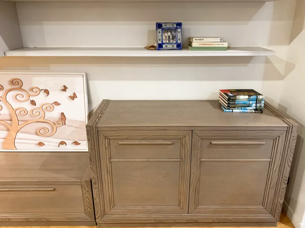 Parete attrezzata Tea di Fasolin in OFFERTA OUTLET