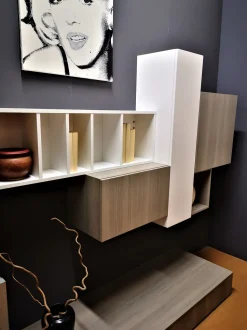 Parete attrezzata Time della firma Alpe con uno sconto esclusivo