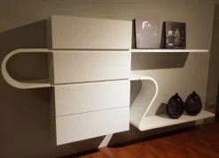 Parete attrezzata Wave della firma Novamobili con uno sconto esclusivo