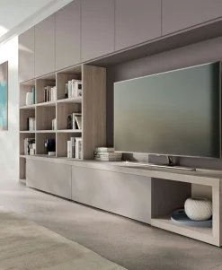 Parete attrezzata Yad 23 di Orme in OFFERTA OUTLET