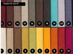 Poltrona con movimento relax Fluf in Tessuto Samoa con forte sconto