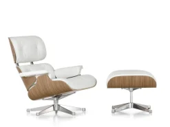 Poltrona con poggiapiedi Lounge chair & ottoman  a prezzo Outlet