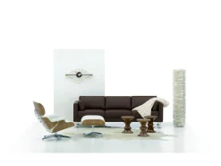 Poltrona con poggiapiedi Lounge chair & ottoman a prezzo Outlet