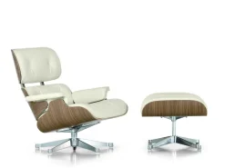Poltrona con poggiapiedi Lounge chair & ottoman a prezzo Outlet