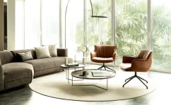 Poltrona con seduta fissa  rhonda lounge Cattelan italia in Offerta Outlet