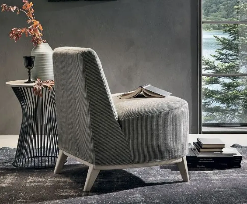 Poltrona con seduta fissa Loft Tomasella in Offerta Outlet