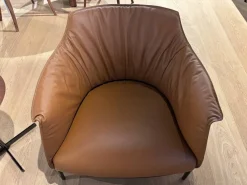 Poltrona con seduta fissa Archibald Poltrona frau in Offerta Outlet approfittane ora!