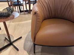 Poltrona con seduta fissa Archibald Poltrona frau in Offerta Outlet approfittane ora!