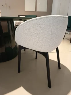 Poltrona con seduta fissa Charla Kartell a prezzo Outlet