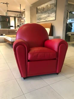 Poltrona con seduta fissa Vanity fair Poltrona frau in Offerta Outlet  approfittane ora!