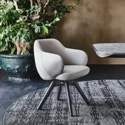 Poltrona con seduta fissa Bombè Cattelan italia a prezzo scontato