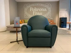 Poltrona con seduta fissa Vanity fair xc Poltrona frau a prezzo scontato