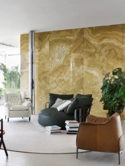 Poltrona con seduta fissa Archibald Poltrona frau a prezzo scontato