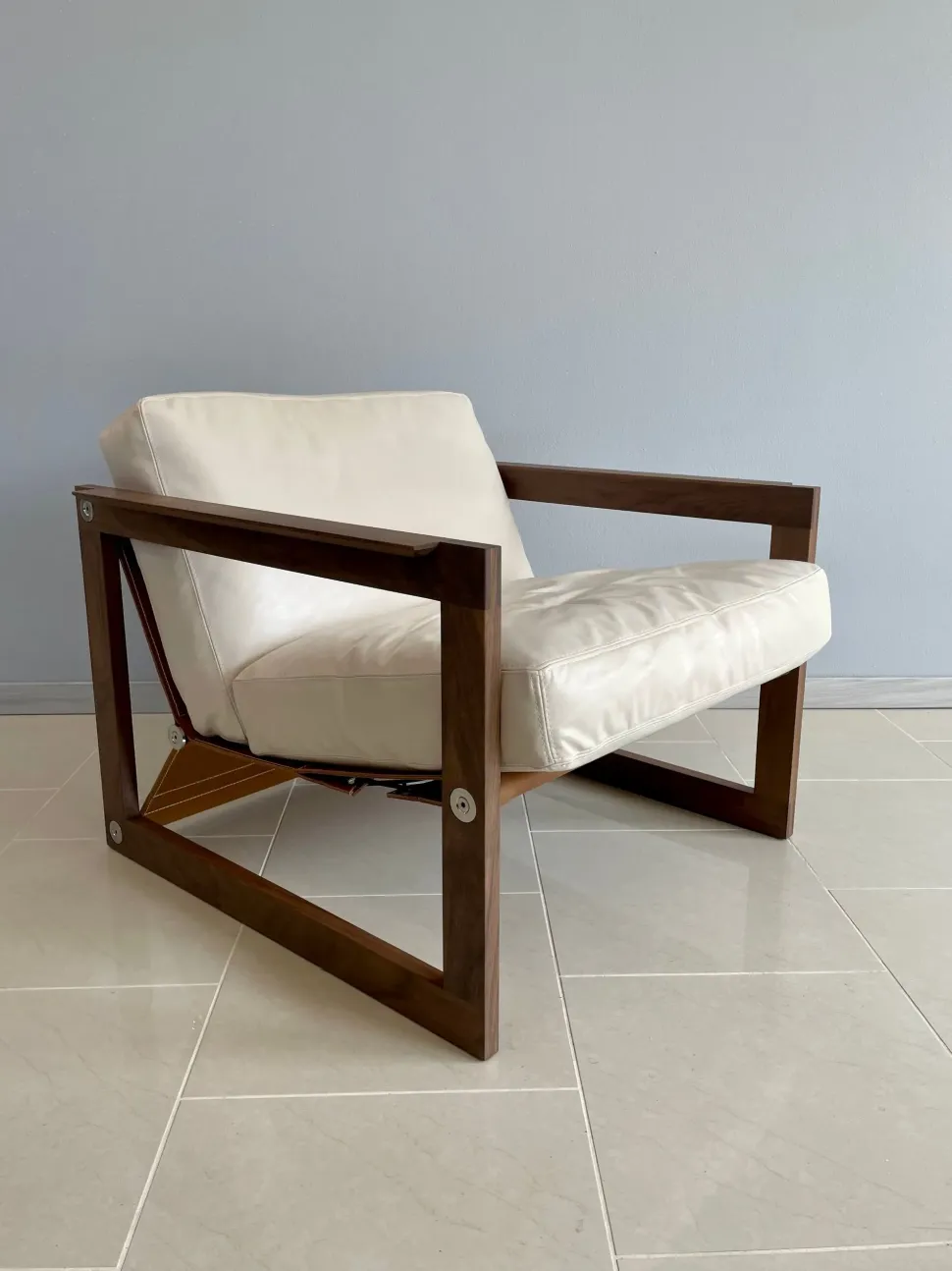 Poltrona Dakar Artigianale in Pelle SCONTATA