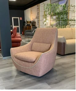 Poltrona in Microfibra Ula Egoitaliano a prezzo scontato