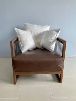 Poltrona in stile design Tiffany Artigianale in Offerta Outlet