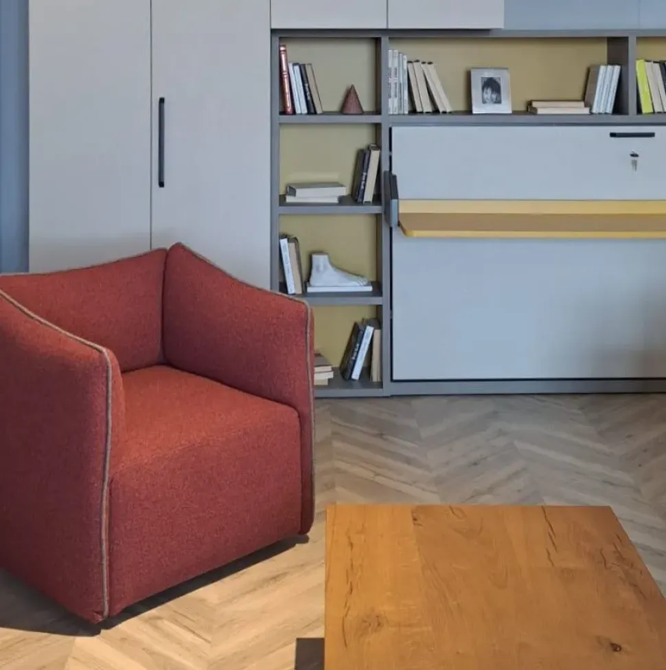 Poltrona in stile design Kubik Le comfort in Offerta Outlet