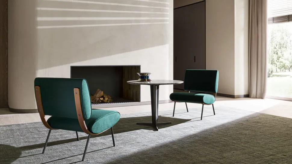 Poltrona in stile design Round d.154.5 Molteni & c in Offerta Outlet