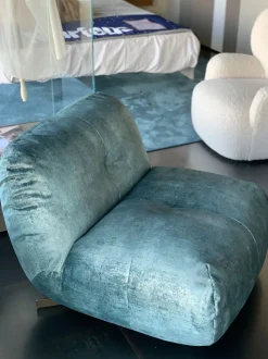 Poltrona in Tessuto Happening 1458 Lago in Offerta Outlet