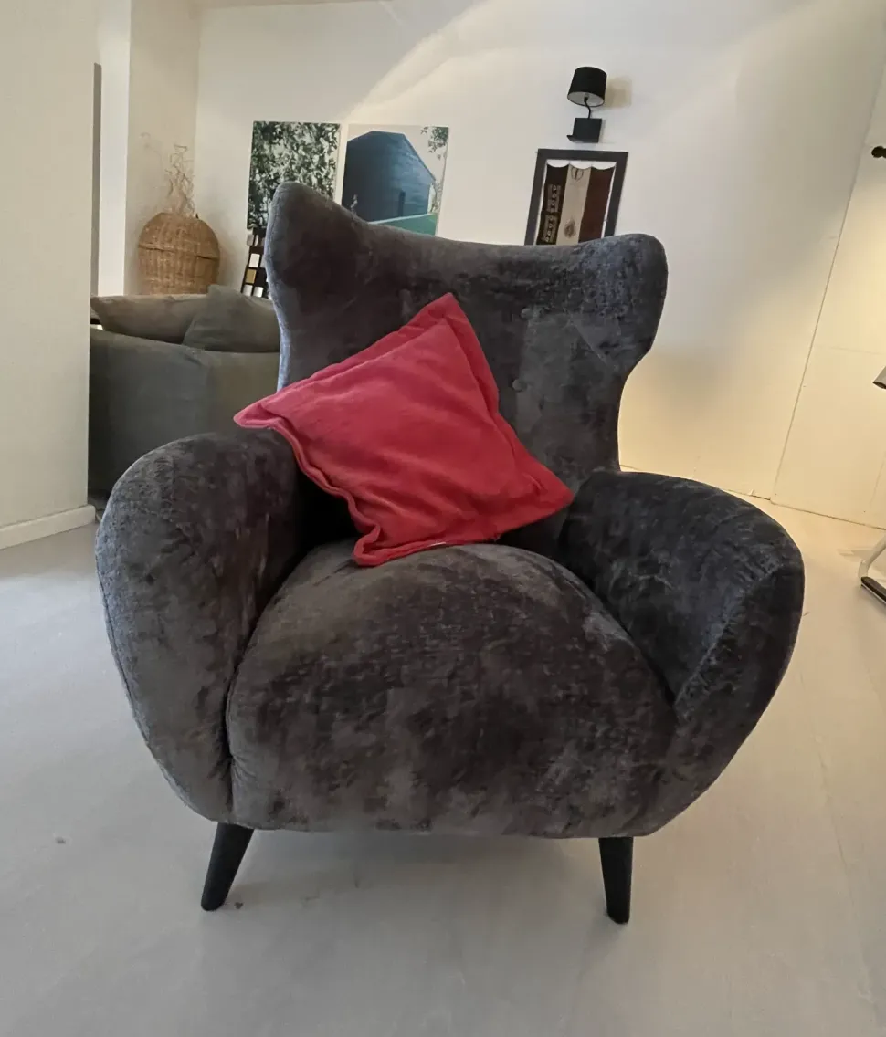 Poltrona in Tessuto Poltrona design Zr in Offerta Outlet