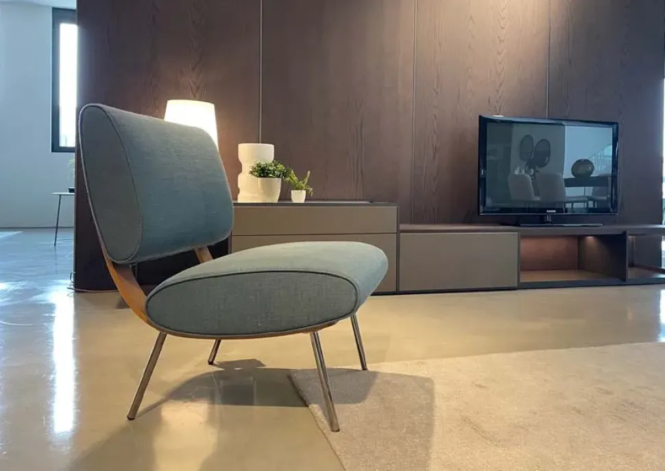 Poltrona in Tessuto Round d 154 5 Molteni & c in Offerta Outlet