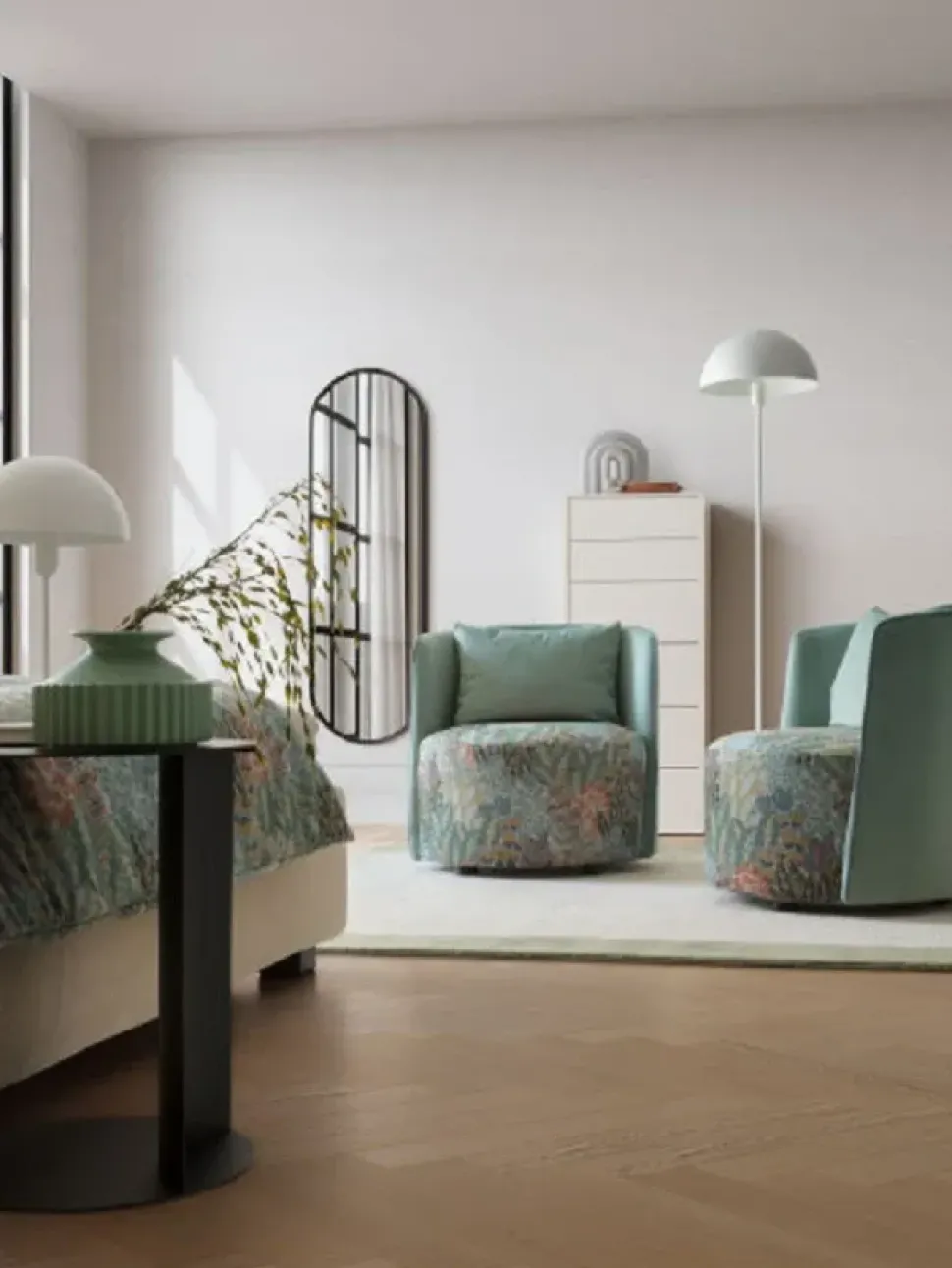 Poltrona Isabel Artigianale in Tessuto SCONTATA