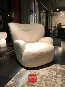 Poltrona Loll 09 Gervasoni in Tessuto SCONTATA