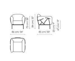 Poltrona modello Corallo Bonaldo ad un prezzo conveniente
