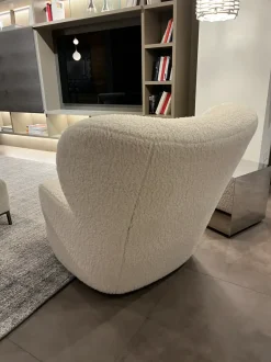 Poltrona modello Loll 09 girevole Gervasoni con forte sconto