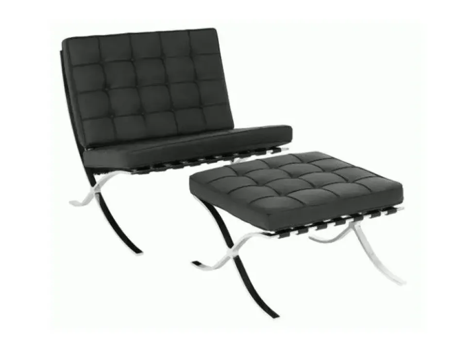 Poltrona modello Mies van barcelona Artigianale in offerta