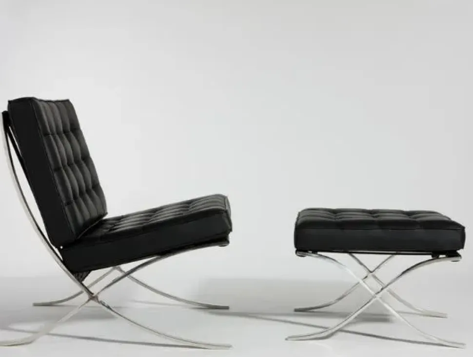 Poltrona modello Mies van barcelona Artigianale in offerta