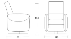Poltrona Relax Excò Gola scontato del -50 %