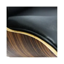 Poltrona relax in Pelle James lounge chair con ottoman A&c in Offerta Outlet